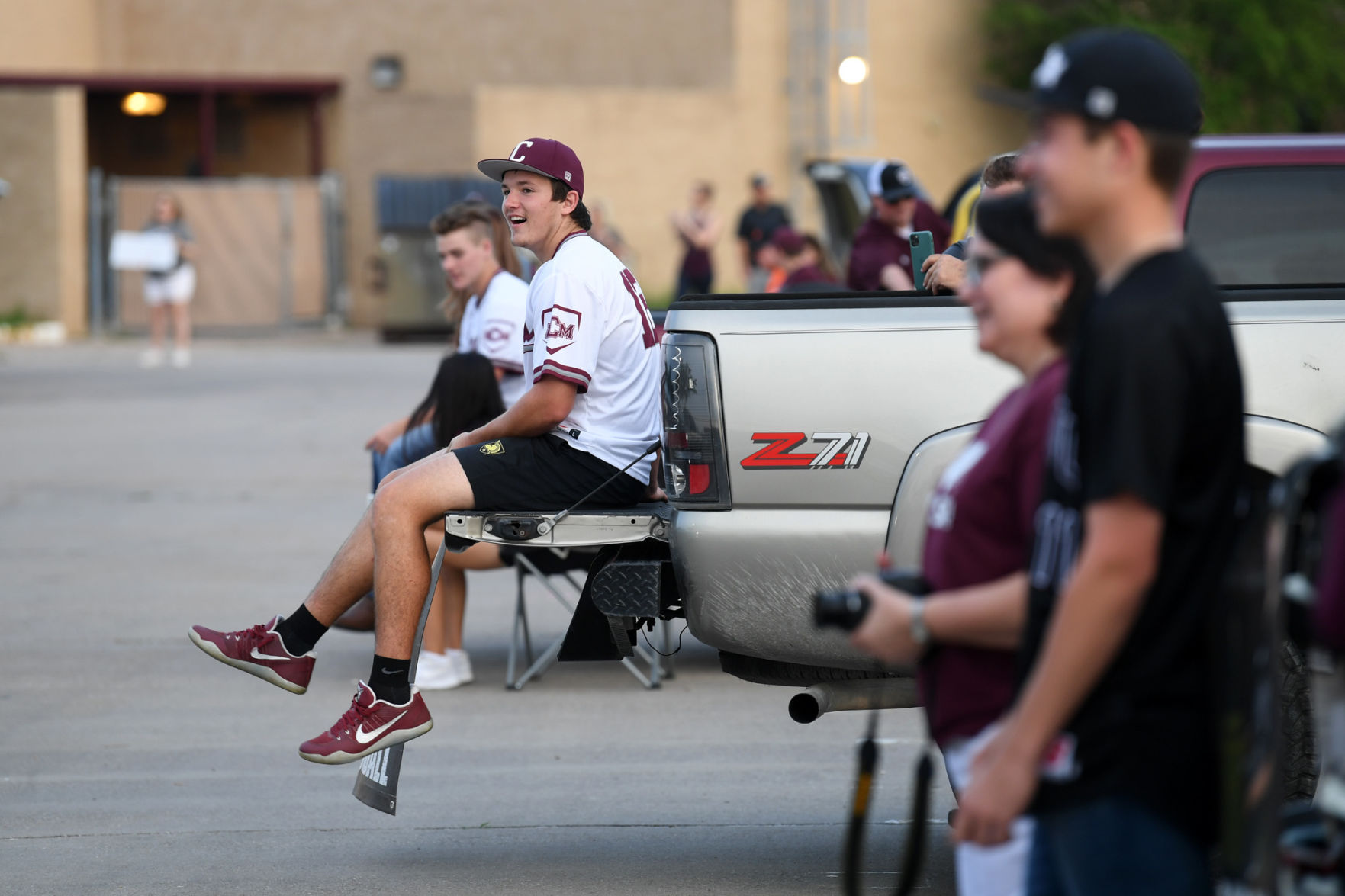 A&M Consolidated baseball Senior Night